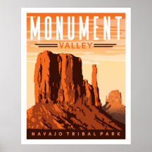 Skriv ut monument - Dal Travel Poster Wall Art