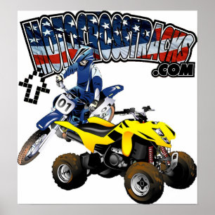 Skriv ut MotocrossTracks Poster