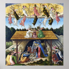 Skriv ut: Mystic Natività (detalj) från Botticelli Poster