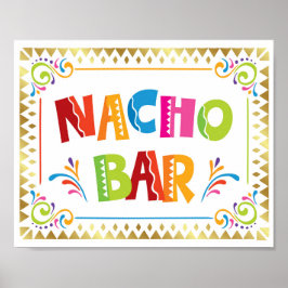 Skriv ut NACHO PUB Fiesta Party Poster
