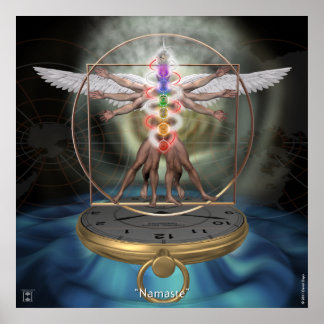 Skriv ut "Namaste" Poster
