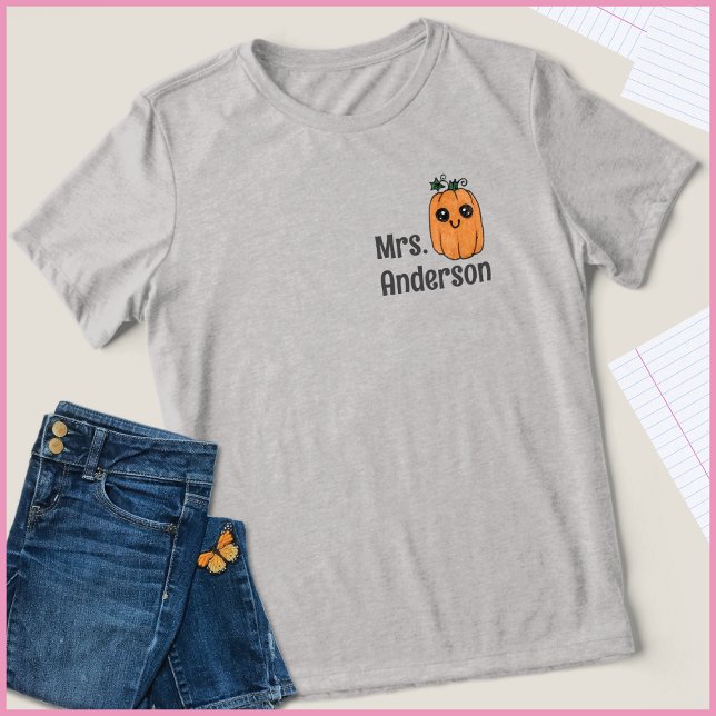 Skriv ut Namn Pocket-utskriften med enkel cute Pum T Shirt (Skapare uppladdad)