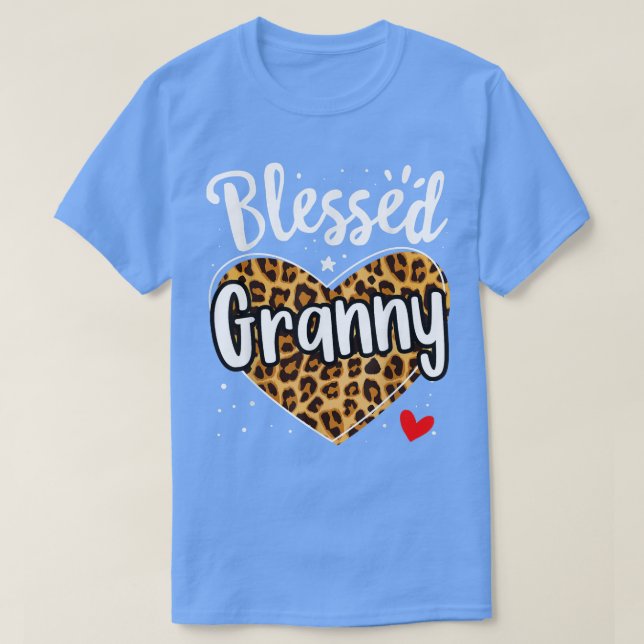 Skriv ut Nana Mors dag Gra T Shirt (Design framsida)