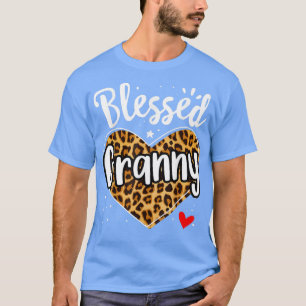 Skriv ut Nana Mors dag Gra T Shirt
