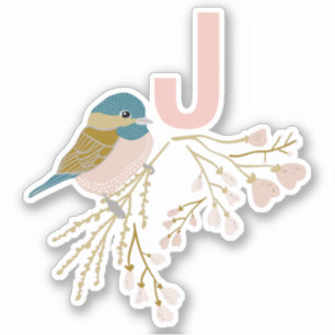 Skriv ut och initiera utskrift av Rosa Guld Chicka Klistermärken