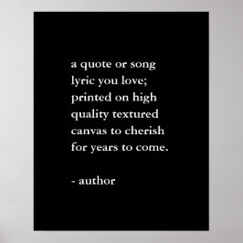 Skriv ut offert för anpassningsbar poster