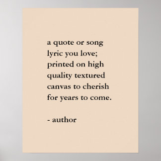 Skriv ut offert för anpassningsbar poster