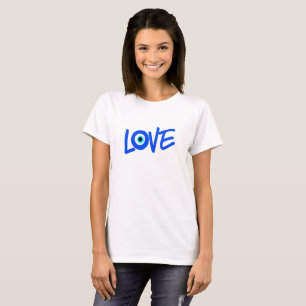 Skriv ut Öga KÄRLEK T Shirt