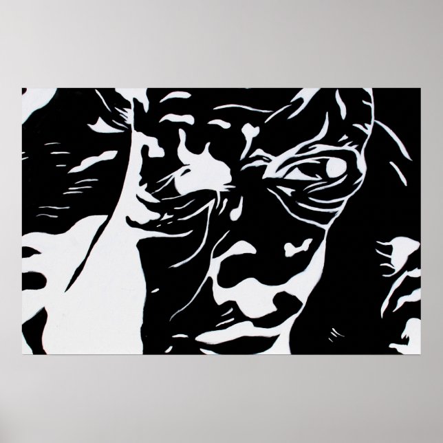 Skriv ut - om Djävulen är i vägen Poster (Framsidan)