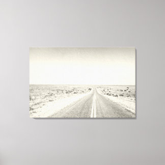 Skriv ut Open Road Desert Photograph Art Artist Canvastryck