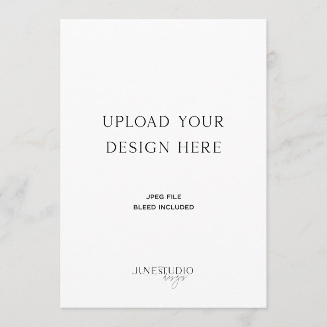 SKRIV UT ORDER_5x7-tums enkelsidigt kort (Framsida)