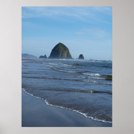 Skriv ut Oregon Beach Poster