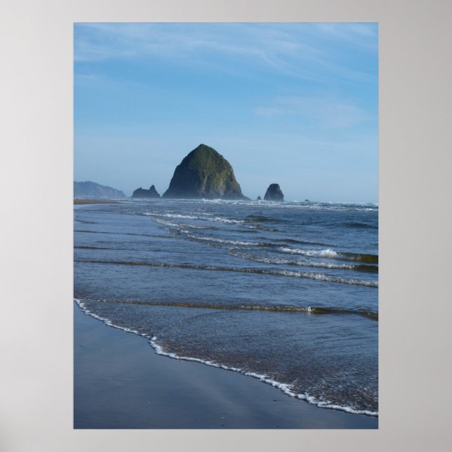 Skriv ut Oregon Beach Poster (Framsidan)