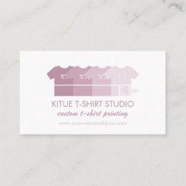 Skriv ut på beställning vid leverans av Clothing S Visitkort