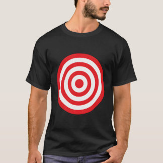 Skriv ut på frambords-målpunkter i Öga Red T Shirt