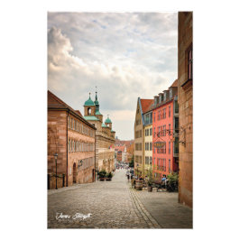 Skriv ut på Pappra Kvalitetsfoto: Nürnberg Tysklan Fototryck