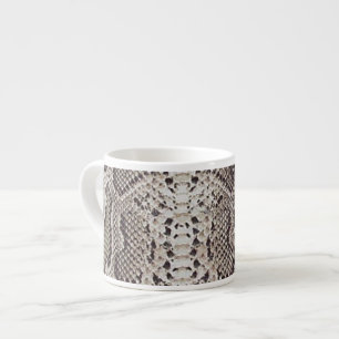 Skriv ut på Snake Skin Animal Espressomugg