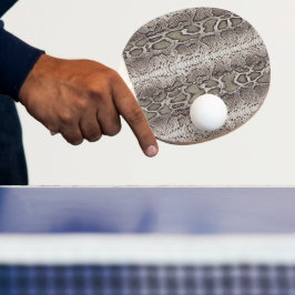 Skriv ut på Snake Skin Animal Pingisracket