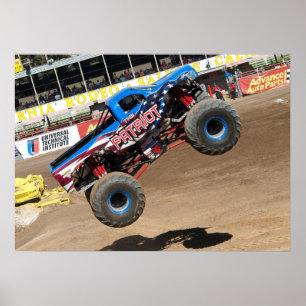 Skriv ut Patriot Monster Lastbil Poster