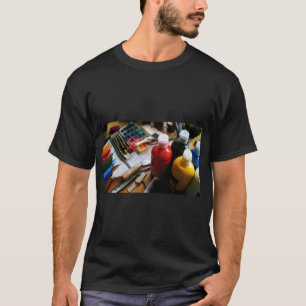 Skriv ut pennanteckningar t shirt