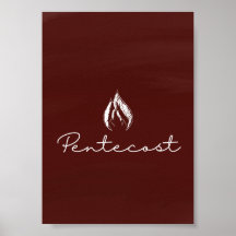 Skriv ut Pentecost Liturgical Card