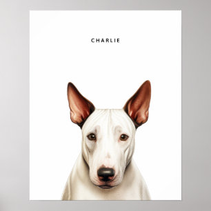 Skriv ut Personligen Bull Terrier Poster