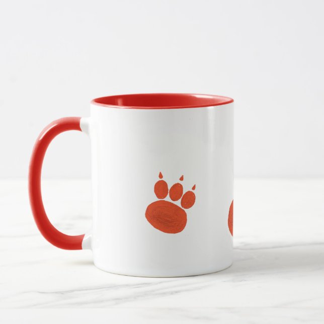 Skriv ut Pet Sitter & Dog Walker Paw Mugg (Vänster)