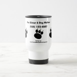 Skriv ut Pet Sitter & Dog Walker Paw Resemugg