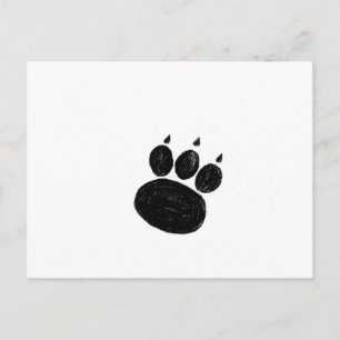 Skriv ut Pet Sitter & Dog Walker Paw Vykort