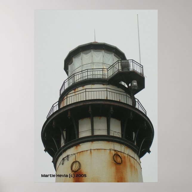 Skriv ut "Pigeon Point Lighthouse" Poster (Framsidan)