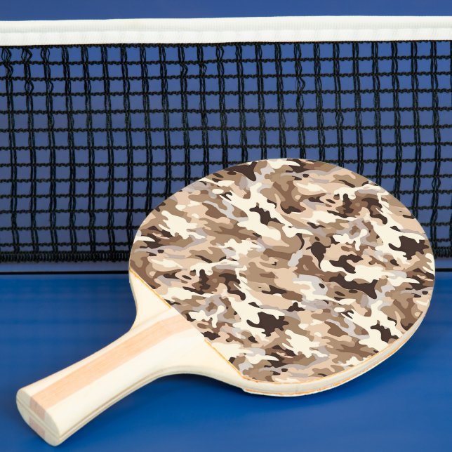 Skriv ut Ping Pong Paddle Milio Camo Pingisracket (Insitu)