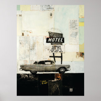 Skriv ut Pioneer Motel Poster