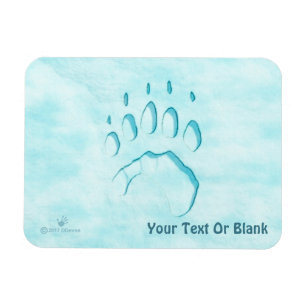 Skriv ut polar över rasterruta magnet