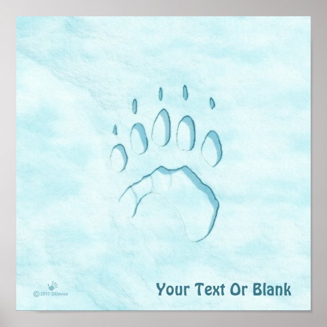 Skriv ut polar över rasterruta poster (Framsidan)