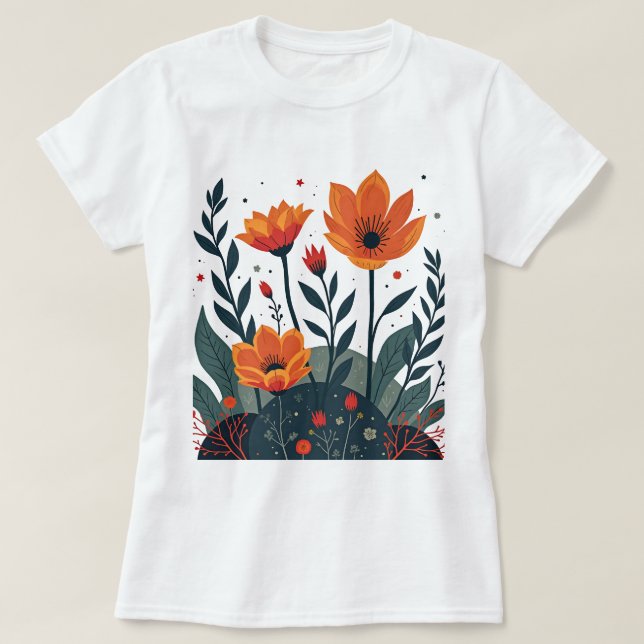 Skriv ut positiv T-shirt (Design framsida)