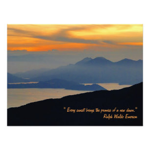 Skriv ut Poster av orientalisk kvällsmassa