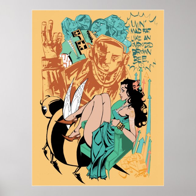 Skriv ut/Poster med Tjock Poster (Framsidan)