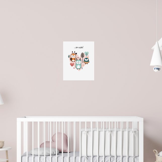 Skriv ut, Poster Pappert (projektionsyta) (Barnkammare 2)