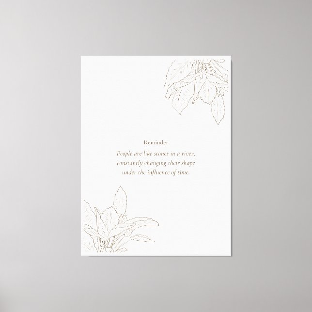 Skriv ut, Poster Pappert (projektionsyta) Canvastryck (Framsida)