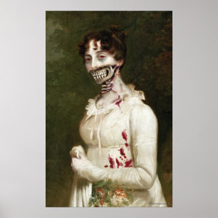 Skriv ut PPZ Cover Zombie Canvas Art Poster