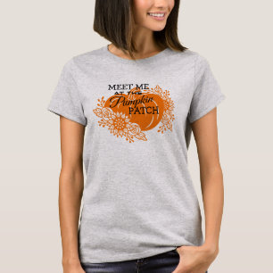 Skriv ut Pumpkin Patch Brev för Thanksgiving av re T Shirt