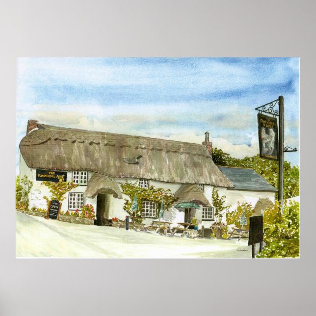 Skriv ut "Punchbowl & Ladle" Poster (Framsidan)