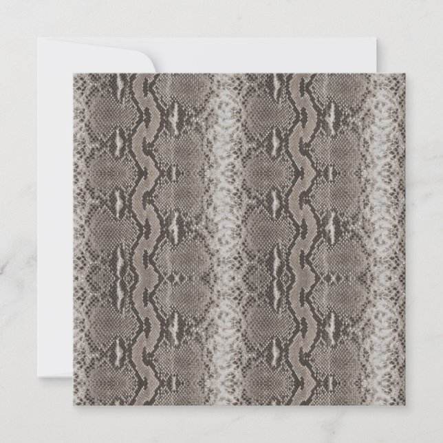 Skriv ut Python Snake Skin Animal (Framsida)