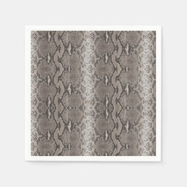 Skriv ut Python Snake Skin Animal Pappersservett