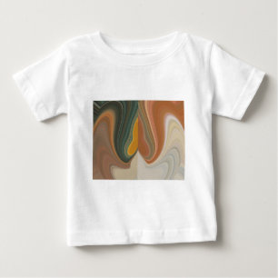 Skriv ut Retro Abstrakt Art T-shirt