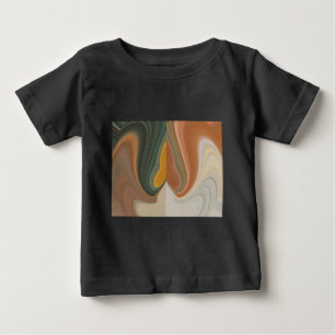 Skriv ut Retro Abstrakt Art Tröja