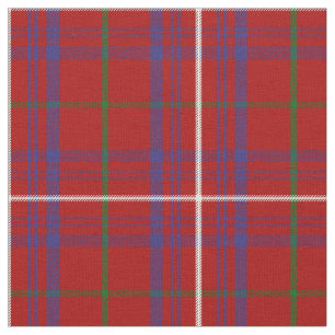 Skriv ut ro Tartan Tyg