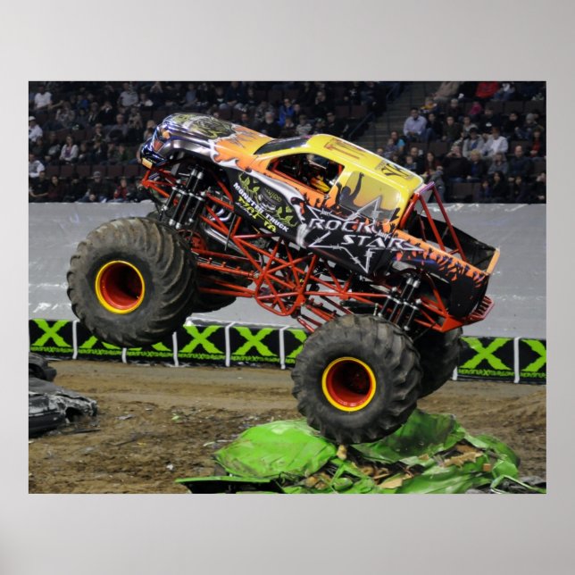 Skriv ut rockstjärna poster (Framsidan)