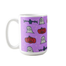 Skriv ut Roligten lila Halloween