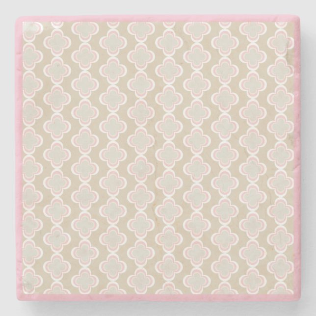 Skriv ut roligtens blomma stenunderlägg (Framsidan)